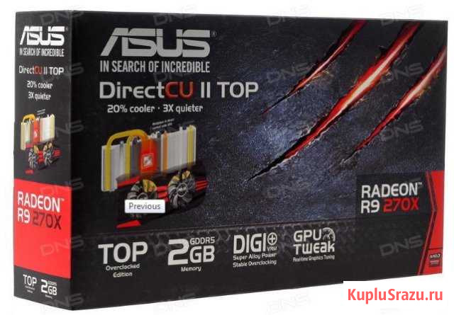Видеокарта Asus R9270X Саранск - изображение 1