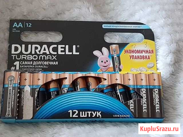 Duracell turbo max lr6 mx1500 Нижний Новгород - изображение 1