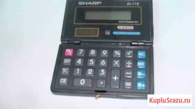 Калькулятор sharp EL-118 Новошахтинск - изображение 1