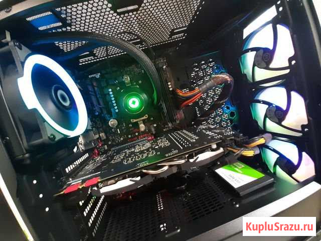 Водянка/2019г/X370/Ryzen 5 3600/16G/SSD/GTX1080-8G Кострома - изображение 1