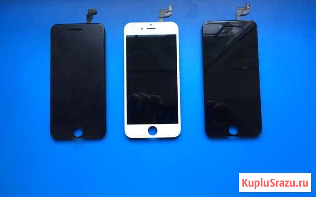 Дисплей iPhone 6s чёрный, белый Красноярск - изображение 1