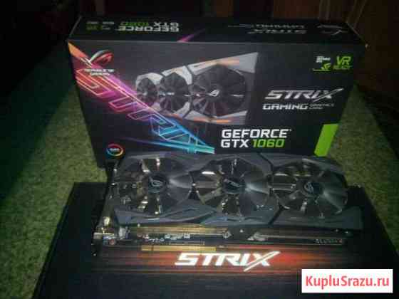 Видеокарта Asus GeForce GTX 1060 ROG Strix 6GB Нижний Новгород