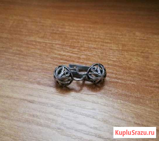 Серебряные серьги Георгиевск - изображение 1