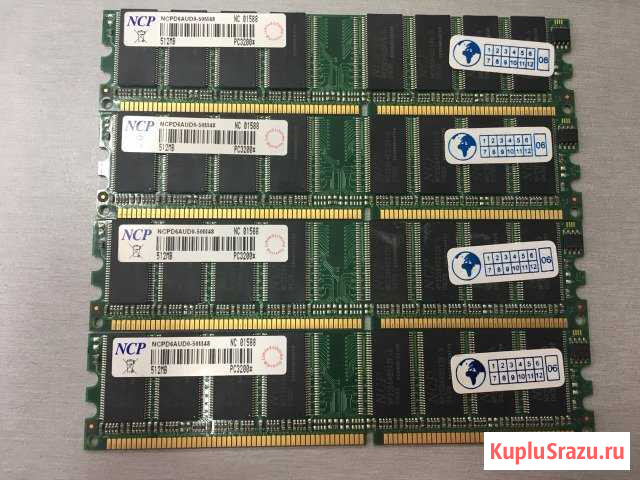 Dimm DDR PC3200 512Mb в ас-те (б/у) Североморск - изображение 1