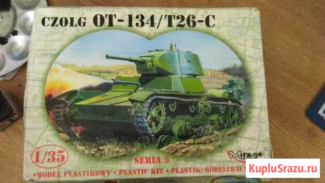 Т-26С/от-134 Mirage Hobby 1/35 Чистенькая - изображение 1
