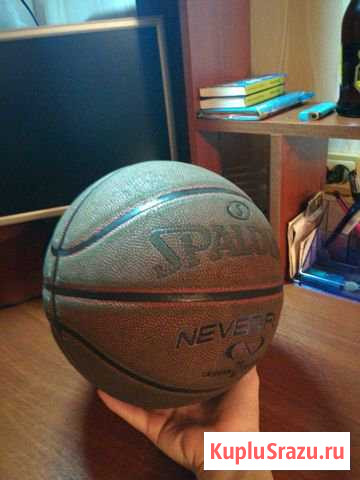 Мяч баскетбольный Spalding never flat Хабаровск - изображение 1