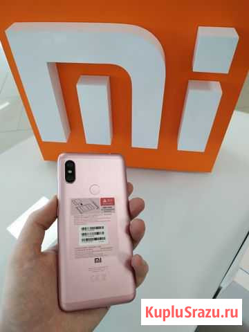 Смартфон Xiaomi Redmi Note 6 Pro 4/64 Розовый NEW Набережные Челны - изображение 1