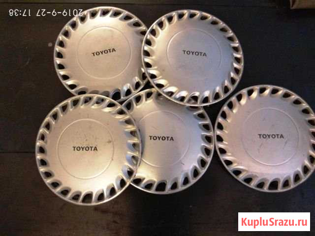 Колпаки Toyota 5 шт, размер 13 Елизово - изображение 1