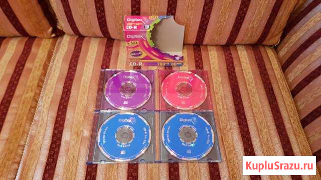 Digitex диск CD-R 700Mb 52x 4 штуки Санкт-Петербург - изображение 1