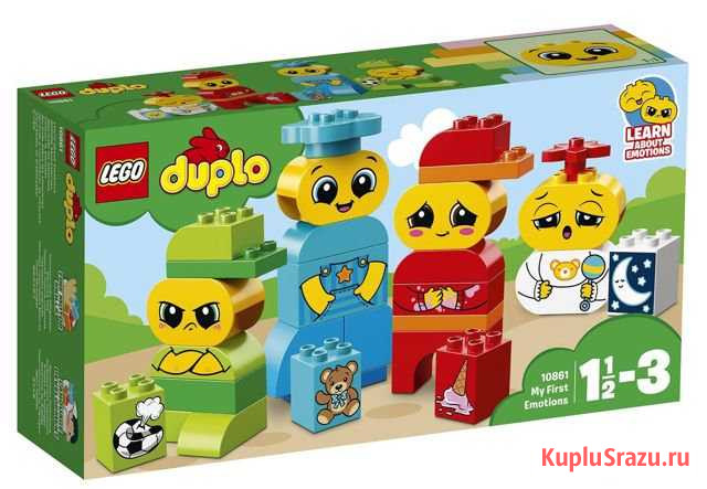 Конструктор lego Мои первые эмоции duplo My First Апрелевка - изображение 1