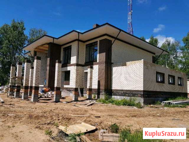 Дом 390 кв.м. на участке 13 сот. Кстово - изображение 1