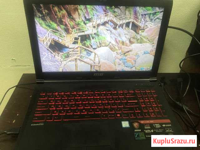 Игровой ноутбук MSI GV62VR 7RF Губкинский - изображение 1
