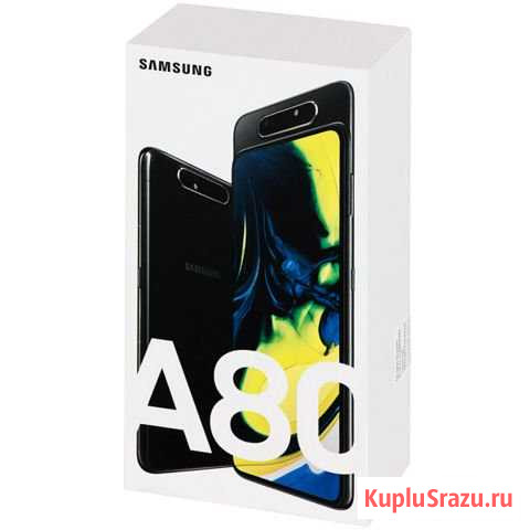 Смартфон SAMSUNG Galaxy A80 (2019) 128Gb Black Саранск - изображение 1