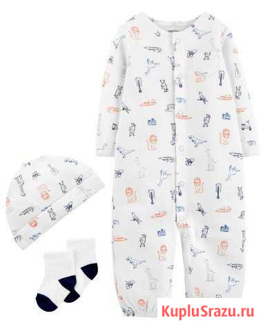 Набор Картерс, костюм на выписку Carters 3M Санкт-Петербург - изображение 1