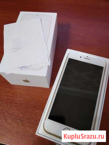 iPhone 6S 32 gb цвет золотистый Дербент - изображение 1