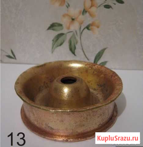 Пепельница из гильзы Француз на вов Латунь 75мм Истра - изображение 1