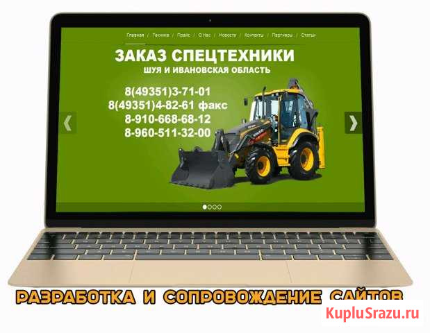 Создание, поддержка продвижение сайтов Лух - изображение 1