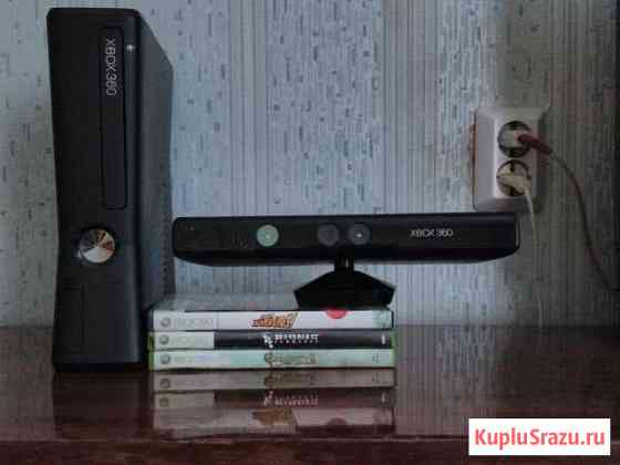 Xbox 360 + Kinect (3 игры) Орехово-Зуево