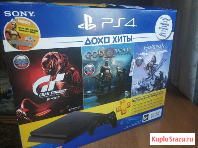 Sony PS4 slim 1TB Туймазы - изображение 1