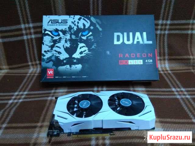 Asus Rx 480 4 Gb Фрязино - изображение 1
