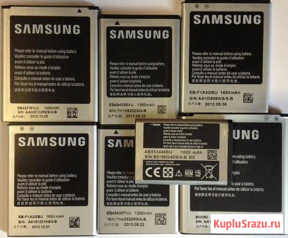 Аккумуляторы на SAMSUNG, Новые Омск - изображение 1