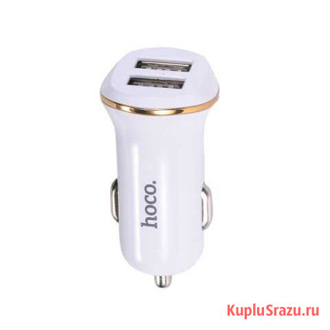 Азу 2 USB Hoco Z1 белое зарядное устройство Новосибирск - изображение 1