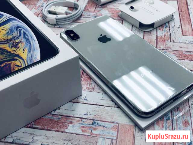 Apple iPhone XS Max 64GB Silver EU - Гарантия Ялта - изображение 1