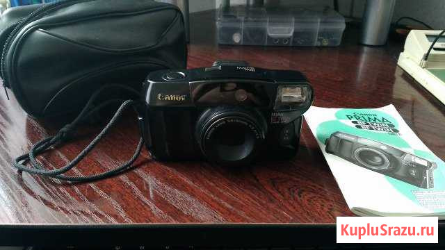 Продам отличный плёночный фотоаппарат canon Советск - изображение 1