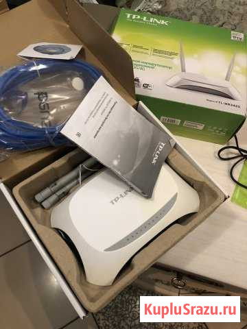Модемом Yota с роутером TPLink MR3420 Серпухов - изображение 1