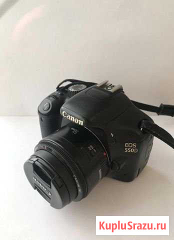 Canon 550d+порт.,объектив Новокузнецк - изображение 1