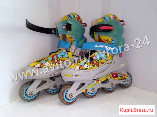 Роликовые коньки Larsen Monsters Орск - изображение 1
