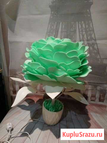 Светильник-ночник пион из изолона Новокузнецк - изображение 1