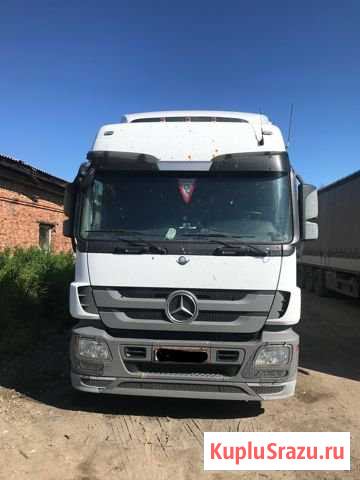 Mercedes Aktros 1844 и Scmits Cargobull SC Архангельск - изображение 1