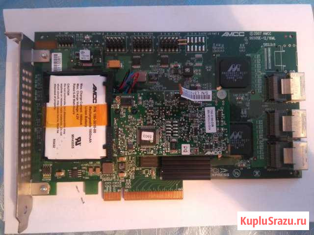 3Ware raid Controller 9650SE-12ML 12 портов SATA 2 Курск - изображение 1