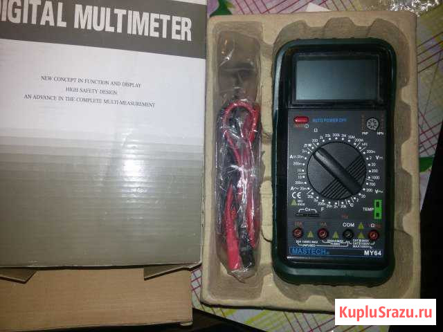 Мультиметр Mastech MY64 Максатиха - изображение 1