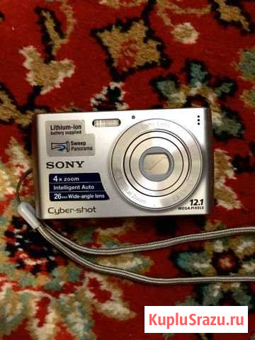 Фотоаппарат Sony Cyber-shot DSC W510 + сумка Хабаровск - изображение 1