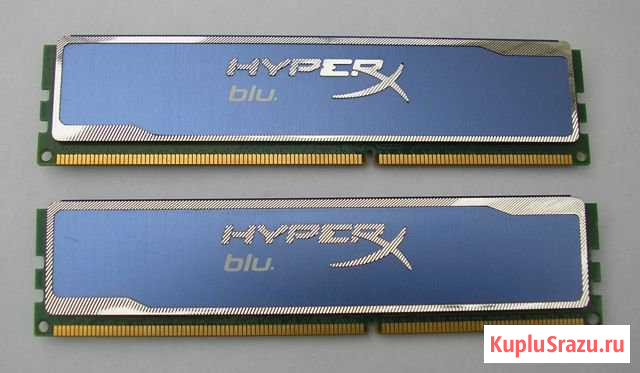 Kingston DDR3 2шт.x2gb Белгород - изображение 1