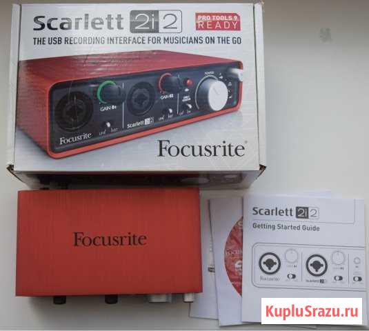 Focusrite Scarlett 2/2 Киров - изображение 1