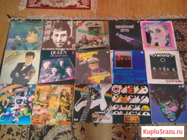 Коллекцию грампластинок 80-х - 90-х годов Юрга - изображение 1
