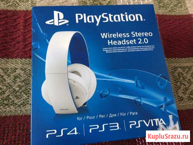 PlayStation Wireless Stereo Headset 2.0 Петрозаводск - изображение 1
