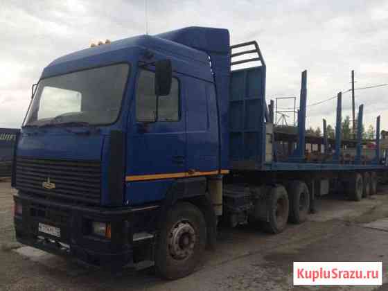 Продам сцепку маз 6430 2004г и п/п trabosa 1989г Красноярск