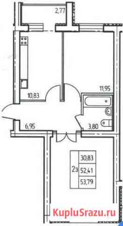 2-к квартира, 54 кв.м., 3/5 эт. Белебей