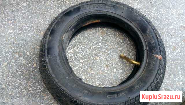 Резина и камера 8*2(50*134) от велосипеда Изобильный - изображение 1