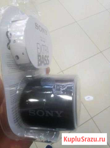 Портативная колонка Sony extra bass 3 Вт новая в у Тамбов - изображение 1