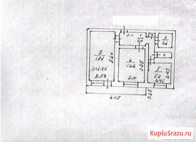 2-к квартира, 47 кв.м., 5/5 эт. Дедовичи - изображение 1