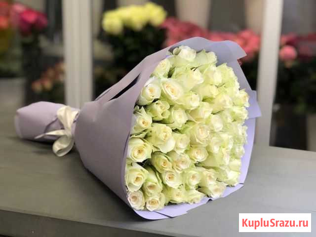 Букет из 51 Розы Железнодорожный - изображение 1