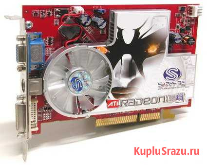 Видеокарта AGP 512Mb Sapphire Radeon X1600Pro DDR2 Енисейск - изображение 1