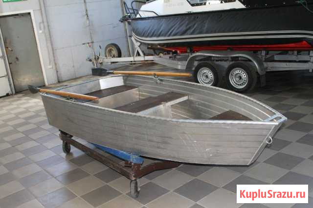 Моторно-гребная лодка 3 м из алюминия Картоп Мытищи - изображение 1