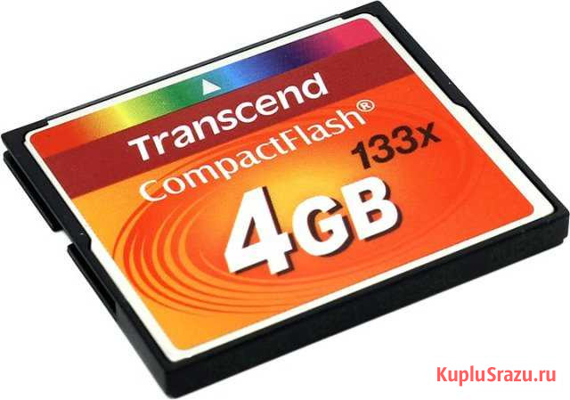 Карта памяти Transcend TS4GCF133 - 4GB 133X Пенза - изображение 1