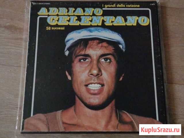 4 LP Adriano Celentano - La Sua Storia редкий-30пр Чебоксары - изображение 1
